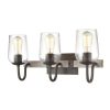 Vanity Lighting * | Dillon 22 In. 3-Light Vintage Rust Vanity Light By Titan Lighting