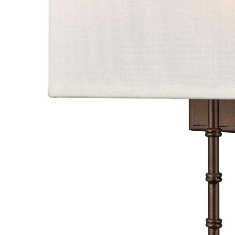 Wall Sconces * | Shannon 2-Light Oil Rubbed Bronze Wall Sconce By Titan Lighting