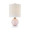 Lamps * | Fay Table Lamp In Pink By Titan Lighting