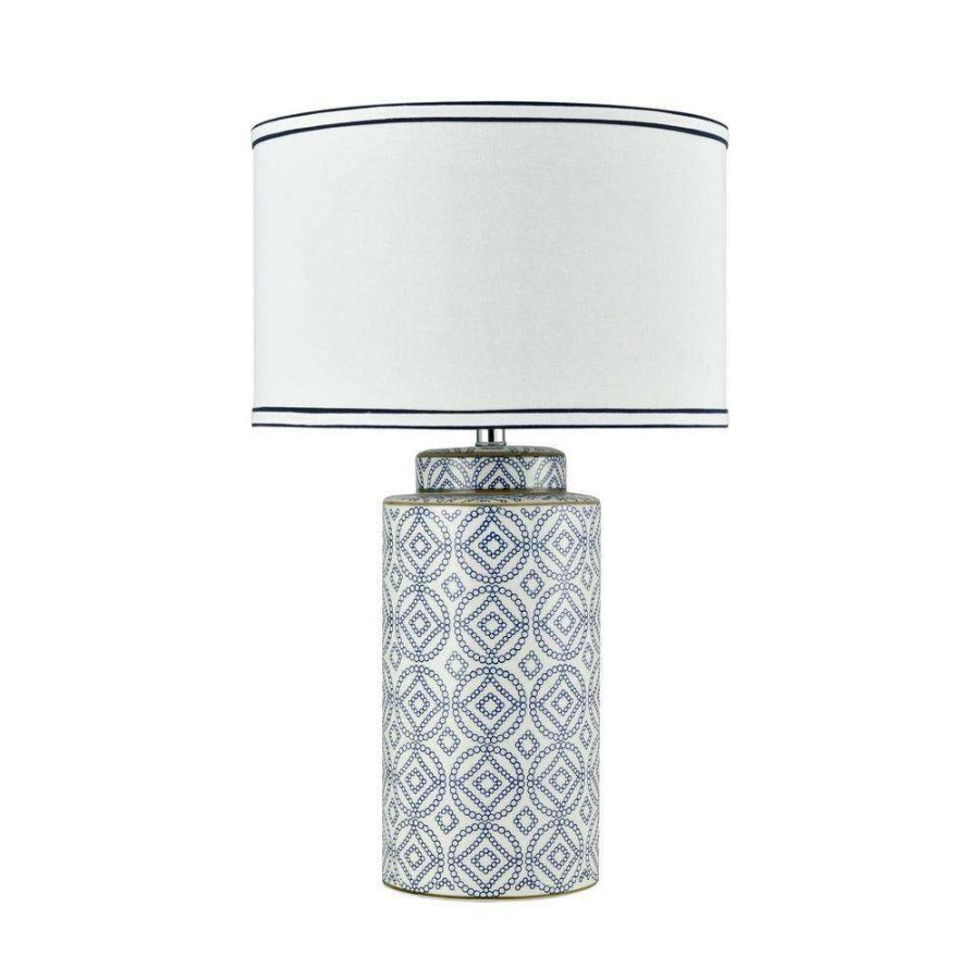 Lamps * | Ambert 27 In. Blue Table Lamp By Titan Lighting