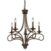 Chandeliers * | Gloucester 5-Light Antique Bronze Ceiling Chandelier By Titan Lighting