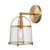 Vanity Lighting * | Merrick 7 In. 1-Light Satin Brass Vanity Light By Titan Lighting