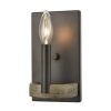 Wall Sconces * | Transitions 1-Light Oil Rubbed Bronze Wall Sconce By Titan Lighting