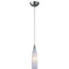 Pendant Lights * | Lungo 1-Light Satin Nickel Ceiling Mount Pendant By Titan Lighting