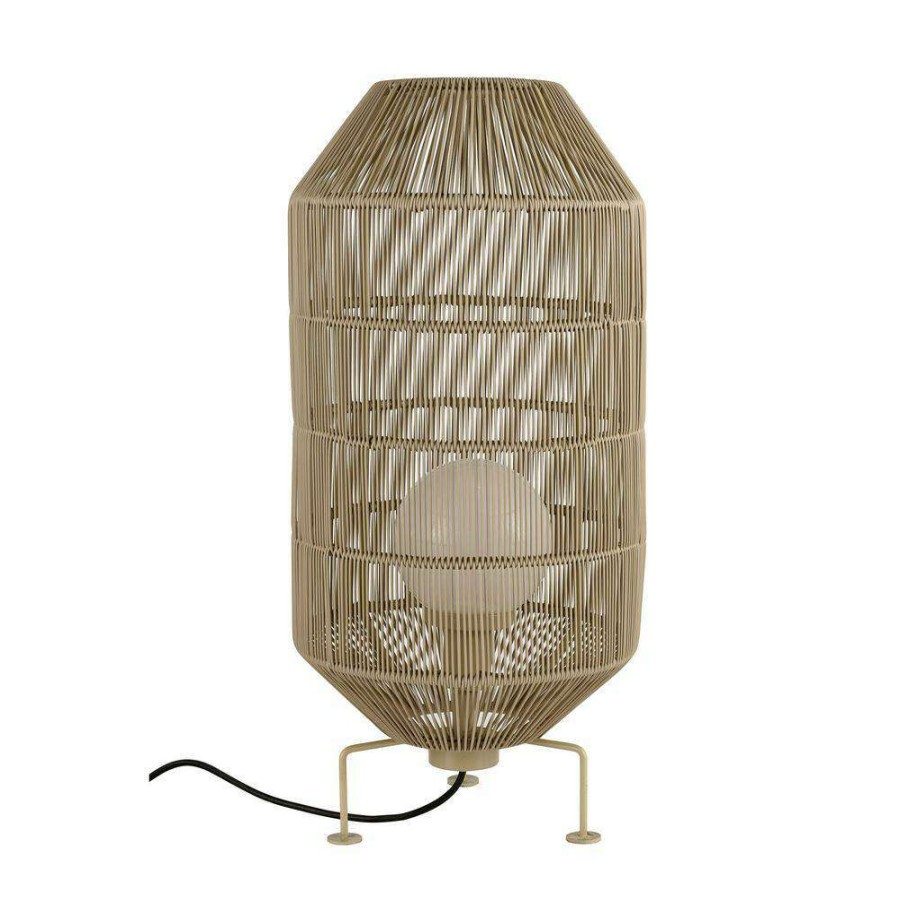 Lamps * | Corsica 32 In. Beige Floor Lamp By Titan Lighting