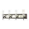 Vanity Lighting * | Aspire 28 In. 4-Light Black Nickel Vanity Light By Titan Lighting