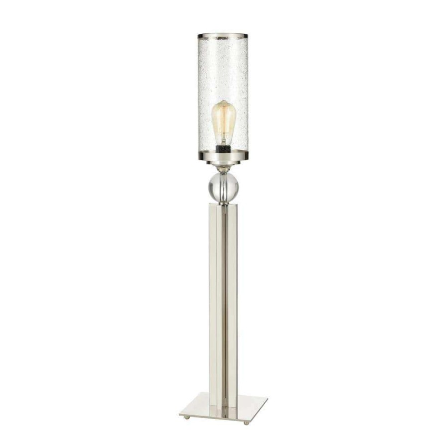 Lamps * | Stoneridge Uplight In Nickel By Titan Lighting