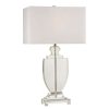 Lamps * | Avonmead 26 In. Clear Solid Crystal Table Lamp By Titan Lighting