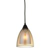 Pendant Lights * | Layers 1-Light Oil Rubbed Bronze Pendant By Titan Lighting