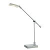 Lamps * | Bibliotheque 11 In. Polished Chrome Adjustable Led Desk Lamp By Titan Lighting