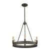 Chandeliers * | Lewisburg 6-Light Malted Rust Chandelier By Titan Lighting