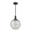 Pendant Lights * | Bergen 1-Light Oil-Rubbed Bronze Pendant By Titan Lighting