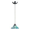 Pendant Lights * | Refraction 1-Light Polished Chrome Ceiling Mount Pendant By Titan Lighting