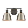 Vanity Lighting * | Holgate 15 In. 2-Light Charcoal Vanity Light By Titan Lighting