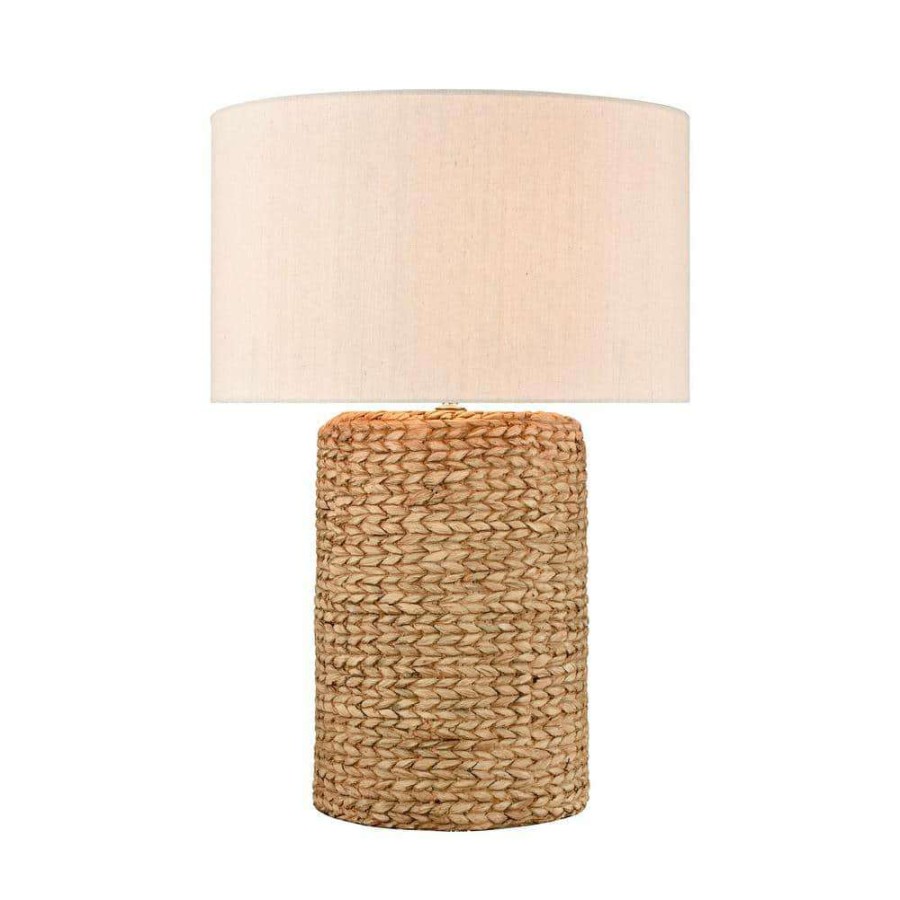 Lamps * | Wefen 26 In. Natural Table Lamp By Titan Lighting