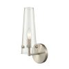 Wall Sconces * | Valante 1-Light Satin Nickel Wall Sconce By Titan Lighting