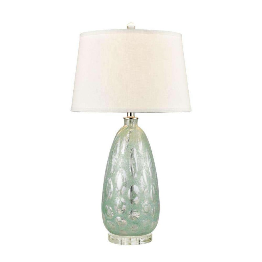 Lamps * | Bayside Blues 29 In. Mint Bubble Gum Table Lamp By Titan Lighting