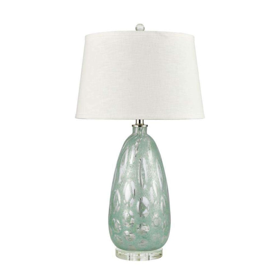 Lamps * | Bayside Blues 29 In. Mint Bubble Gum Table Lamp By Titan Lighting