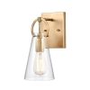 Vanity Lighting * | Gabby 4.75 In. 1-Light Natural Brass Vanity Light By Titan Lighting