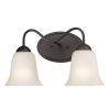 Wall Sconces * | Conway 2-Light Oil-Rubbed Bronze Bath Bar Light By Titan Lighting