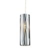 Pendant Lights * | Chromia 1-Light Polished Chrome Ceiling Pendant By Titan Lighting