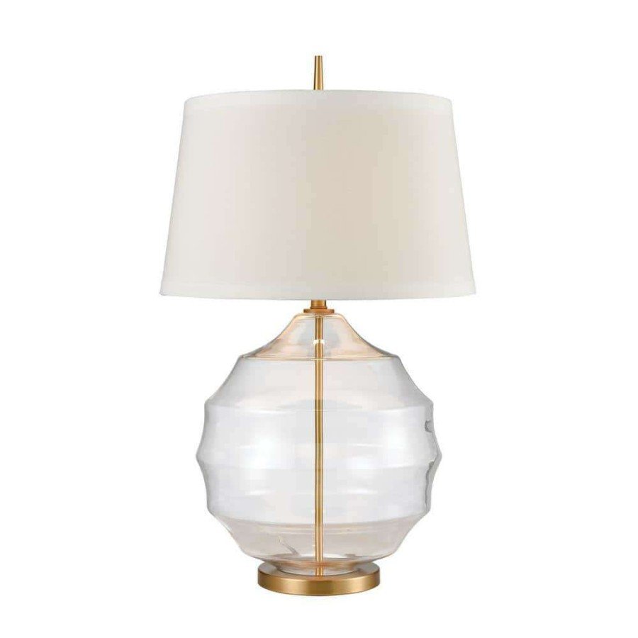 Lamps * | Nest 33 In. Clear Table Lamp By Titan Lighting