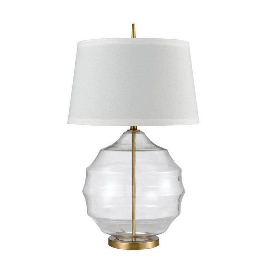 Lamps * | Nest 33 In. Clear Table Lamp By Titan Lighting