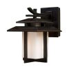 Outdoor Lighting * | Kanso Outdoor Hazelnut Bronze Wall Sconce By Titan Lighting