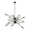 Chandeliers * | Xenia 12-Light Oil Rubbed Bronze Chandelier By Titan Lighting