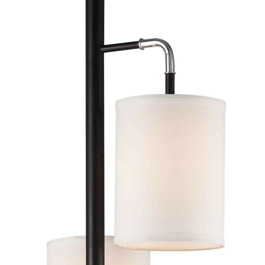 Lamps * | Uprising 72 In. Black Floor Lamp By Titan Lighting