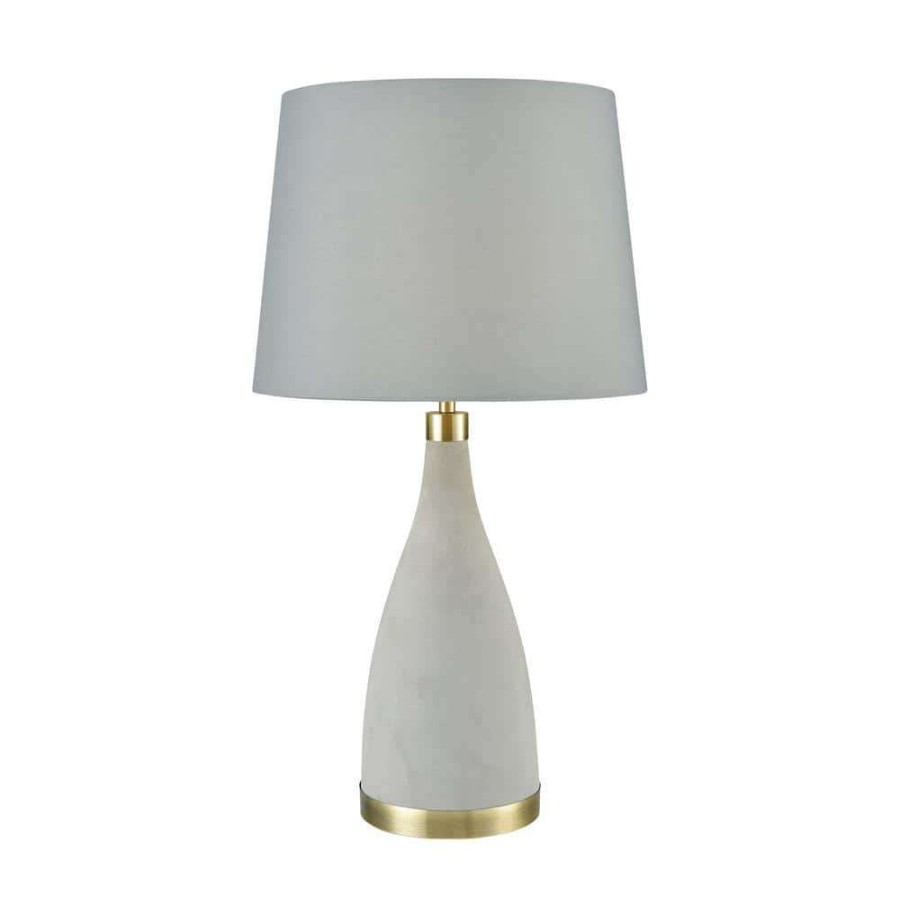 Lamps * | Grey Joy Table Lamp By Titan Lighting