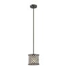 Pendant Lights * | Genevieve 1-Light Oil Rubbed Bronze Pendant By Titan Lighting