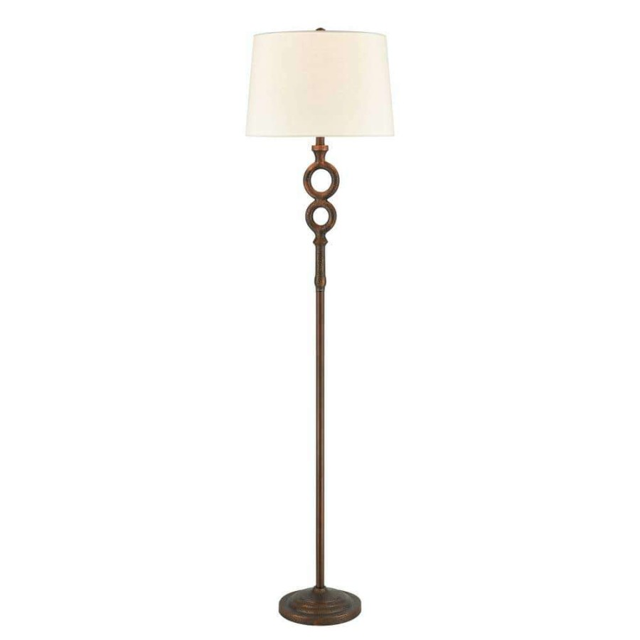 Lamps * | Hammered Home 67 In. Bronze Floor Lamp By Titan Lighting