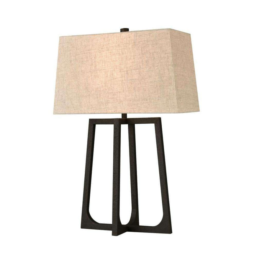 Lamps * | Colony 29 In. Bronze Table Lamp By Titan Lighting