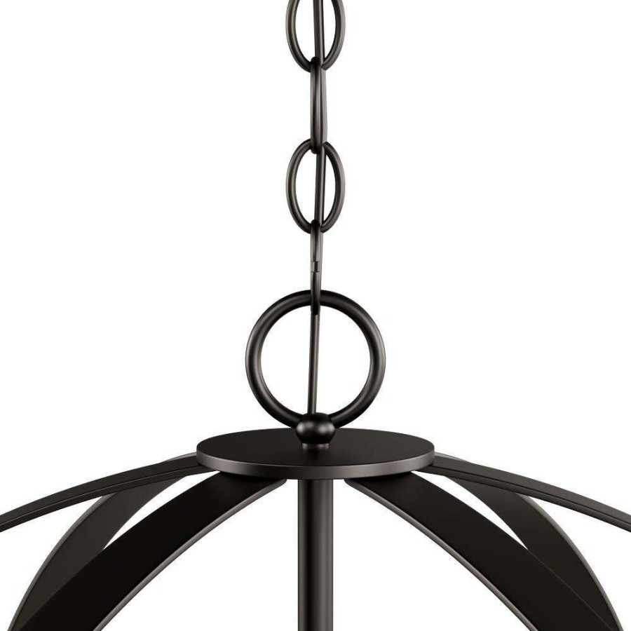 Chandeliers * | Diffusion 4-Light Oil Rubbed Bronze Chandelier By Titan Lighting