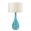 Lamps * | Mediterranean 29 In. Seafoam Blown Glass Table Lamp By Titan Lighting