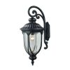 Outdoor Lighting * | Derry Hill 1-Light Matte Black Outdoor Wall Lantern Sconce By Titan Lighting