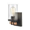 Vanity Lighting * | Holdfast 4.25 In. 1-Light Charcoal Vanity Light By Titan Lighting