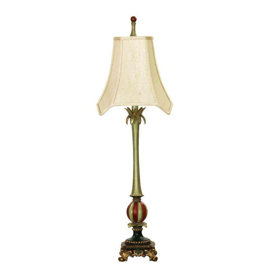 Lamps * | 35 In. Light Green Whimsical Elegance Lamp By Titan Lighting