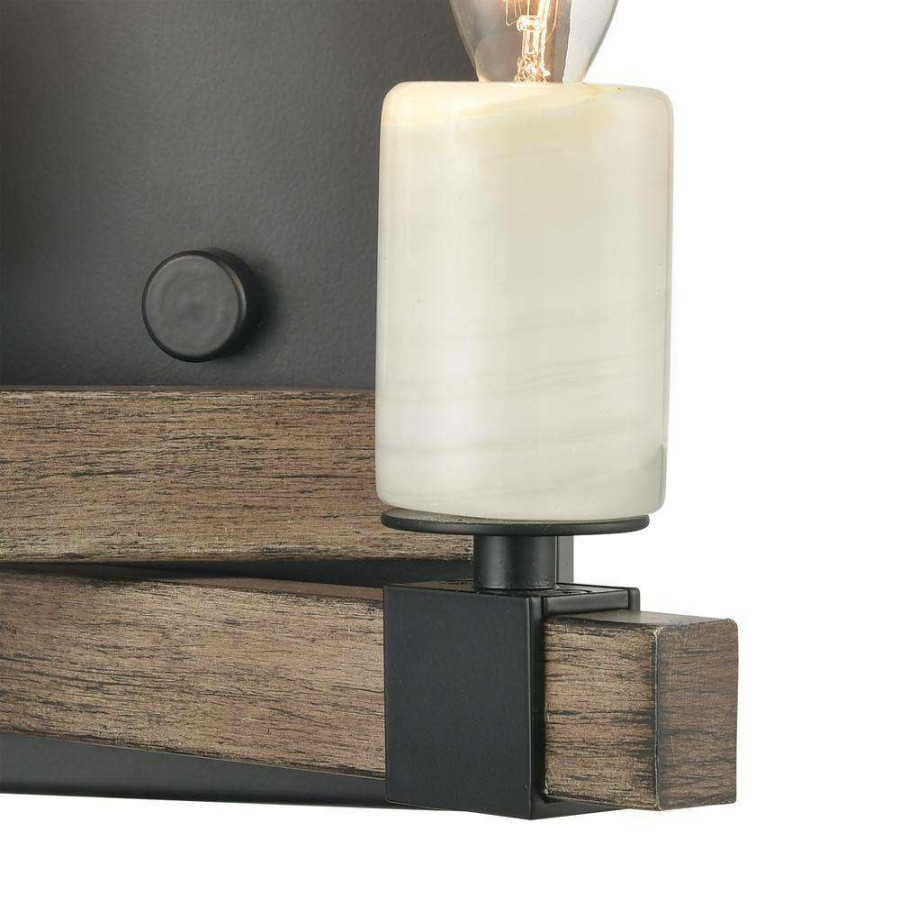 Wall Sconces * | Stone Manor 2-Light Aspen Wall Sconce By Titan Lighting