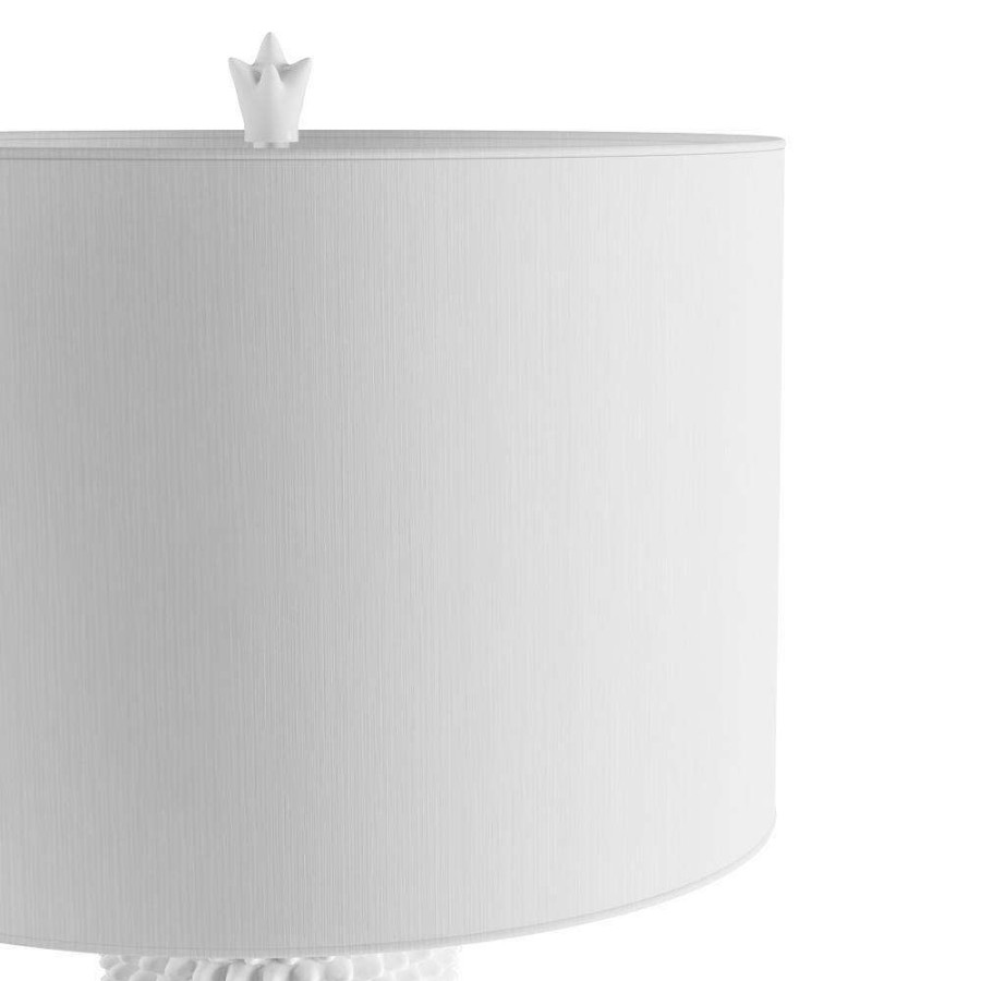 Lamps * | Punk 30 In. White Table Lamp By Titan Lighting