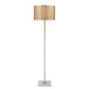 Lamps * | Meliton 61 In. Champnage Gold Floor Lamp By Titan Lighting