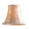 Pendant Lights * | Elizabethan 1-Light Patterned Beige Fabric Mini Shade By Titan Lighting