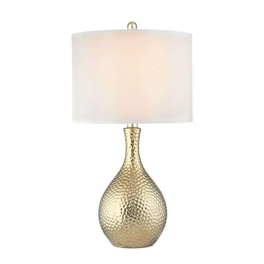 Lamps * | Soleil 22 In. Gold Plate Table Lamp By Titan Lighting