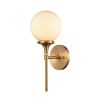 Wall Sconces * | Beverly Hills 1-Light Satin Brass Wall Sconce By Titan Lighting