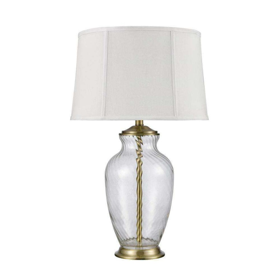 Lamps * | Remmy 28 In. Clear Table Lamp By Titan Lighting