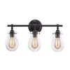 Vanity Lighting * | Jaelyn 3-Light Oil Rubbed Bronze Vanity Light By Titan Lighting