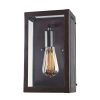 Wall Sconces * | Parameters 1-Light Bronze Sconce By Titan Lighting