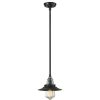 Pendant Lights * | Insulator Glass 1-Light Oiled Bronze Ceiling Mount Pendant By Titan Lighting