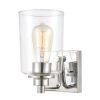 Vanity Lighting * | Robins 4.75 In. 1-Light Polished Chrome Vanity Light By Titan Lighting